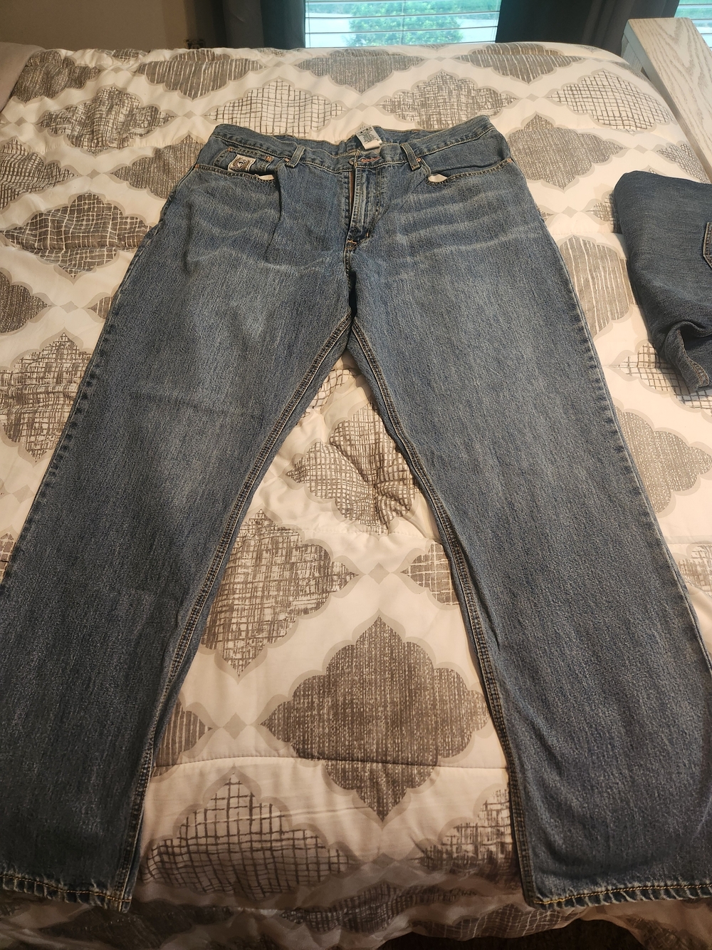 Cinch Brand Classic Straight-Leg Blue Jeans